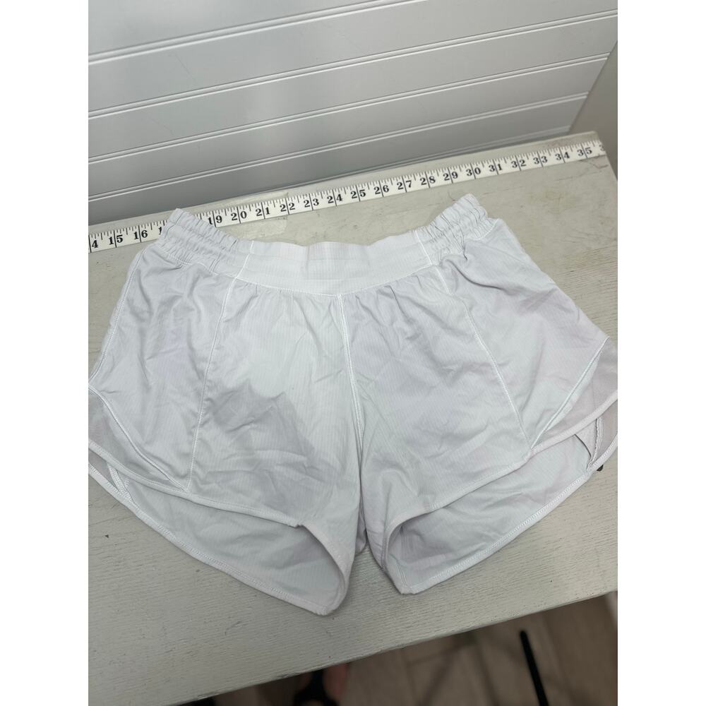 Lululemon Hotty Hot White Shorts Size 8